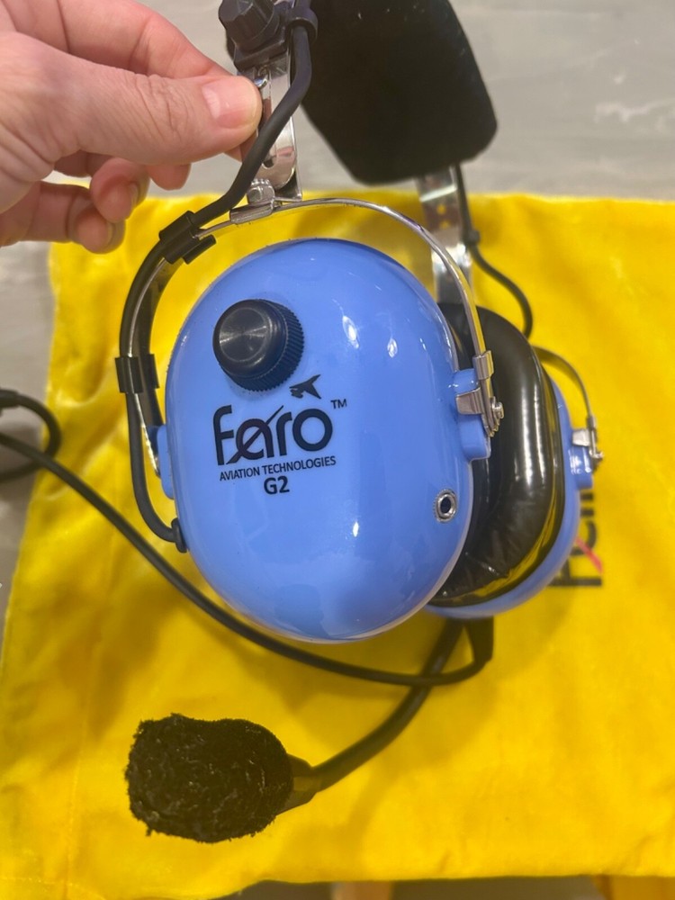 FARO G2 PNR (Passive) Aviation Headset- Blue