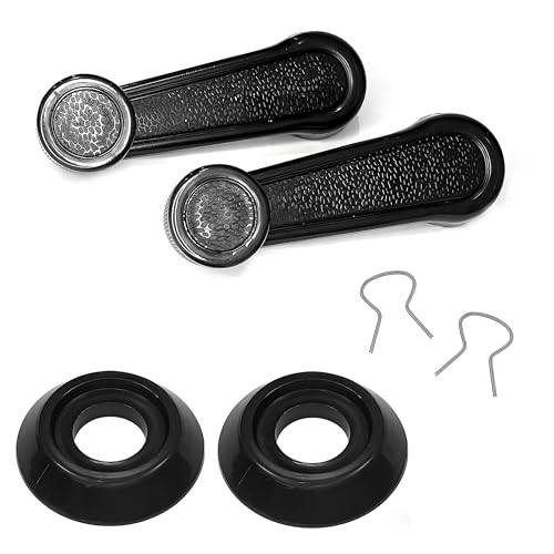 2 Pack Window Crank, Window Crank Handle Replacement, Interior Window Crank