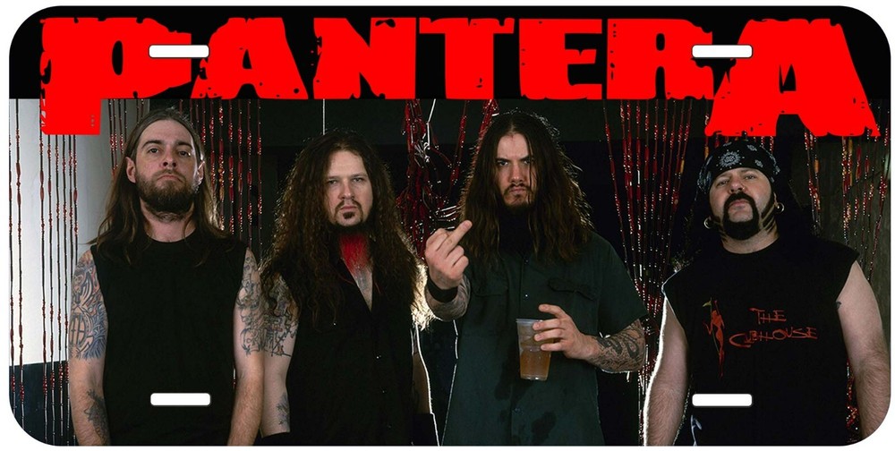 Pantera Novelty Car License Plate