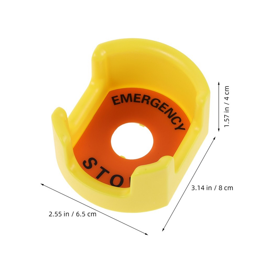 4 Pcs Industrial Button Cover Emergency Protector Stop Protective