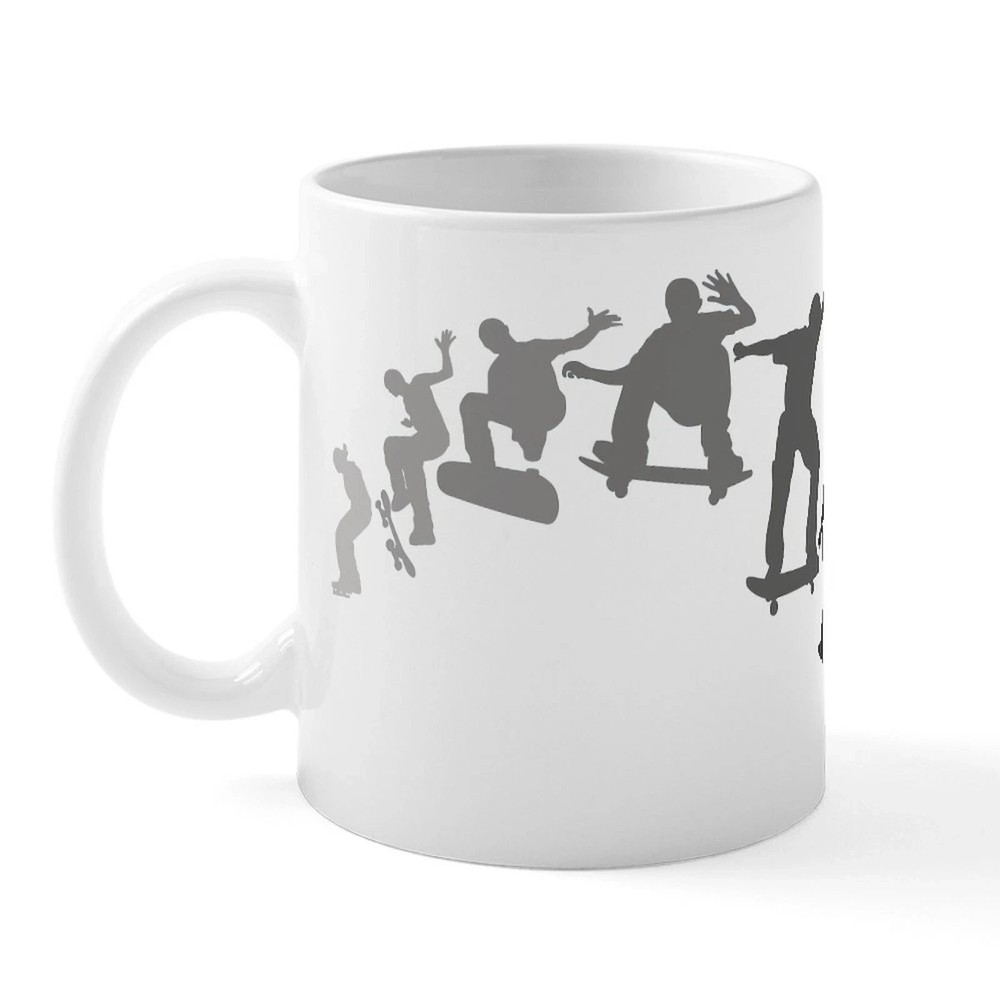 Skateboarding Mug 11 oz Ceramic Mug