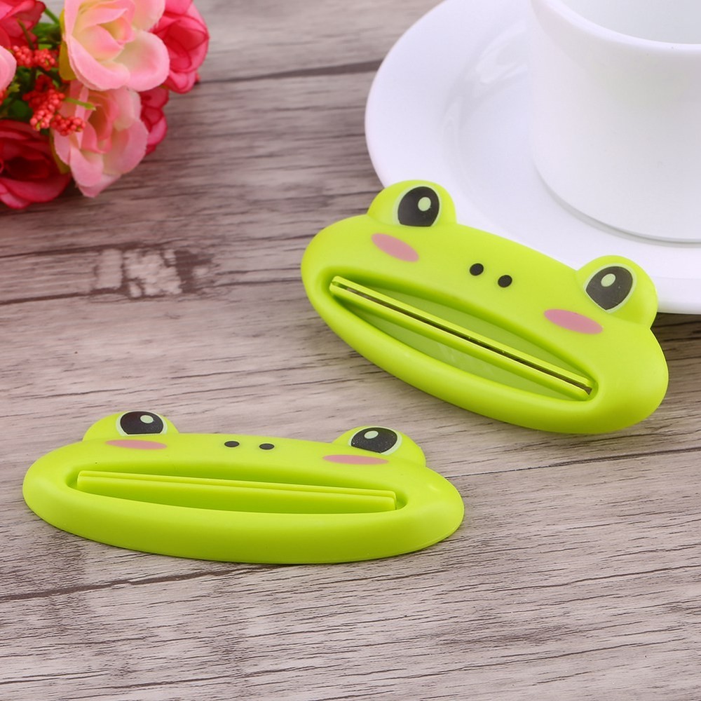 2pc Toothpaste Tube Squeezer Easy Squeeze Paste Dispenser Roll Holder