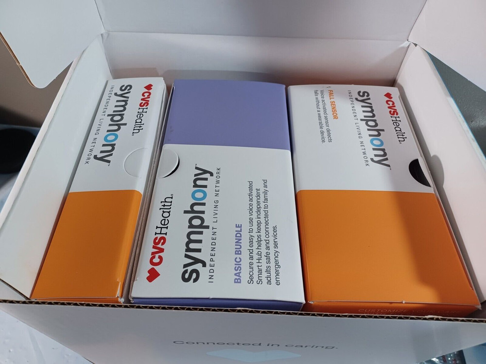 CVS Symphony Essential Bundle New Fall Sensor Motion Sensor Care Button