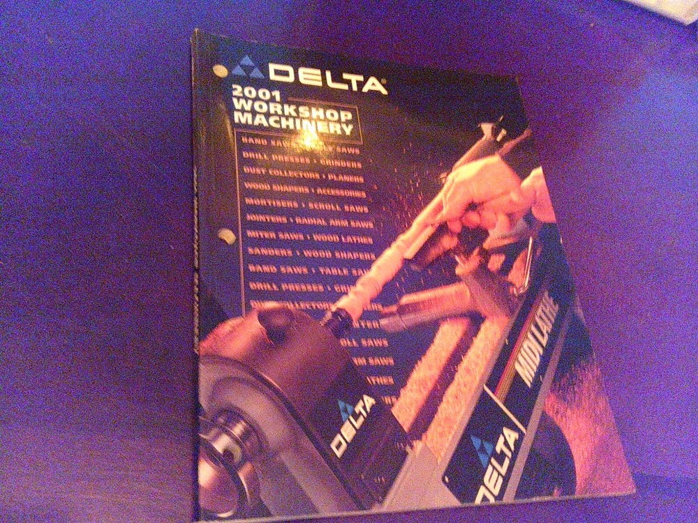 Delta Workshop Machinery Catalog From 2001