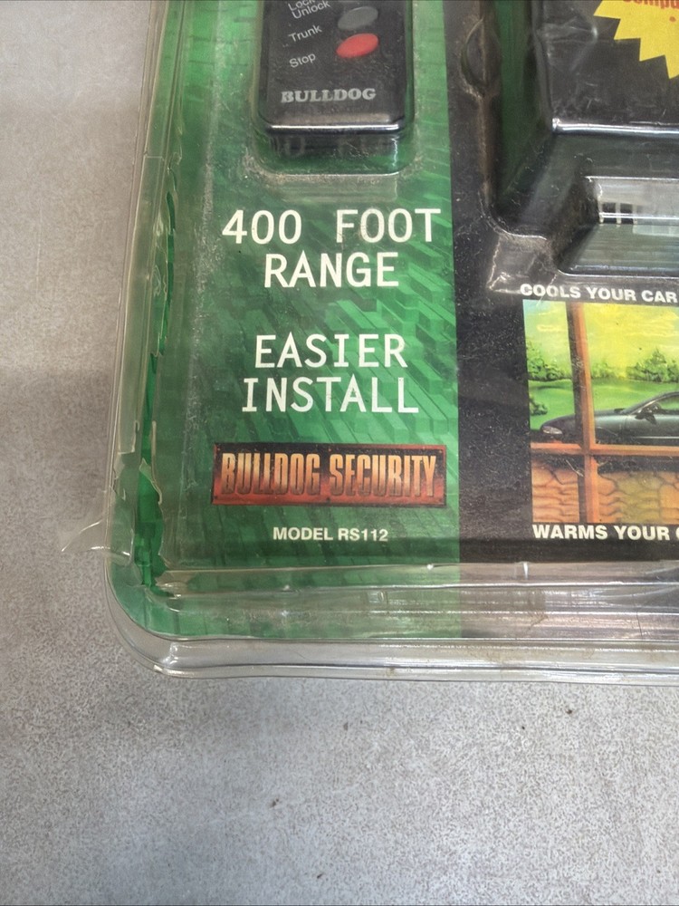 BULLDOG SECURITY Remote Starter, Keyless Entry & Remote RS112