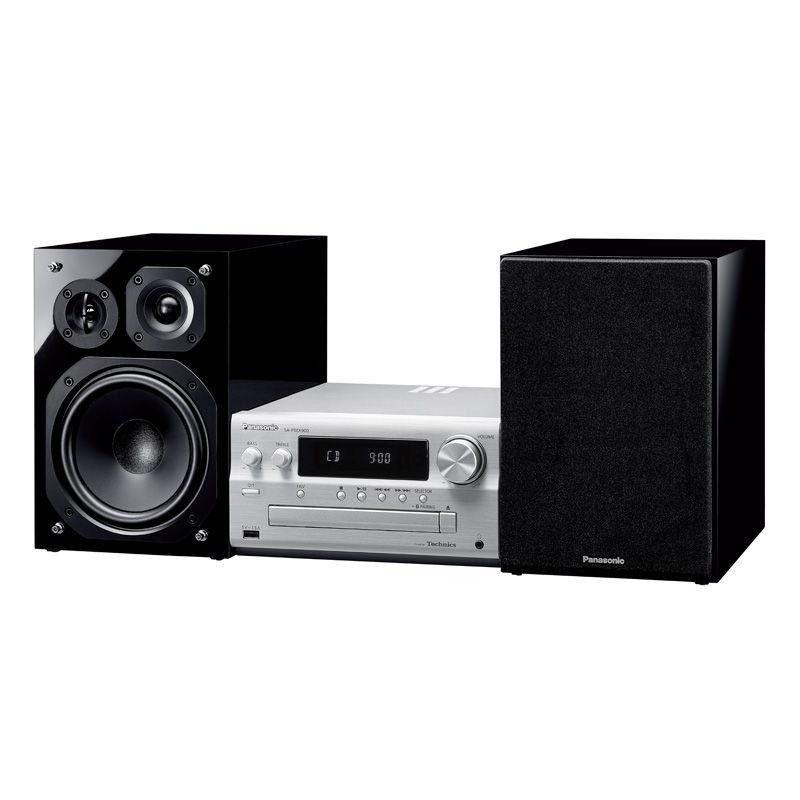 Panasonic SC-PMX900-S CD Stereo System Bluetooth High Resolution USB-DAC Silver
