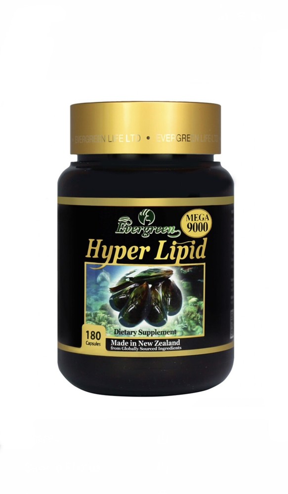 Evergreen Hyper Lipid MEGA 9000 180 Caps