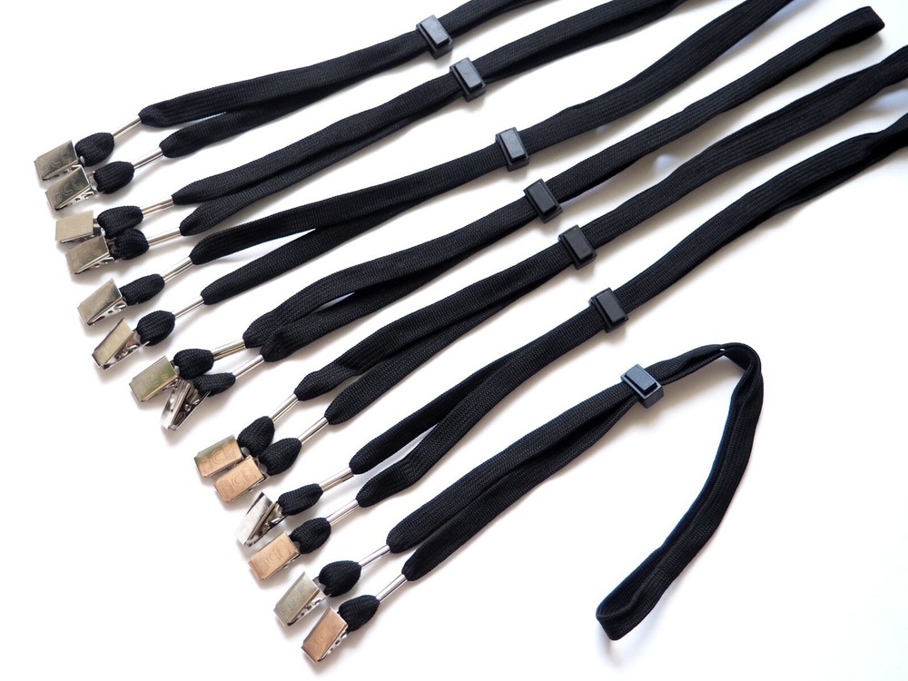 Adjustable Lanyard Holder Strap with Bead – 10 Pack