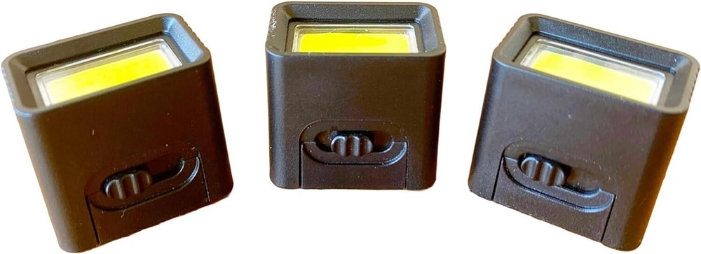 3PCS LED Handheld Mini Flashlight 9 Volt Bright Torch Camping Bicycle Riding