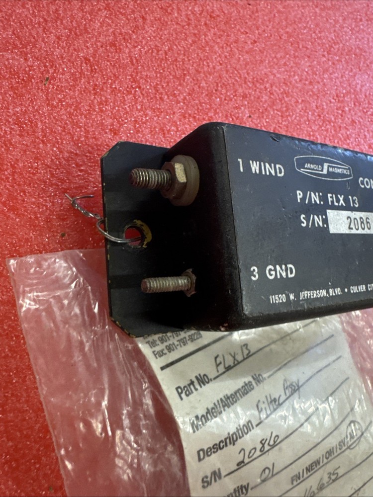 Arnold Magnetics FLX13 FLX-13 Filter Assembly yb1