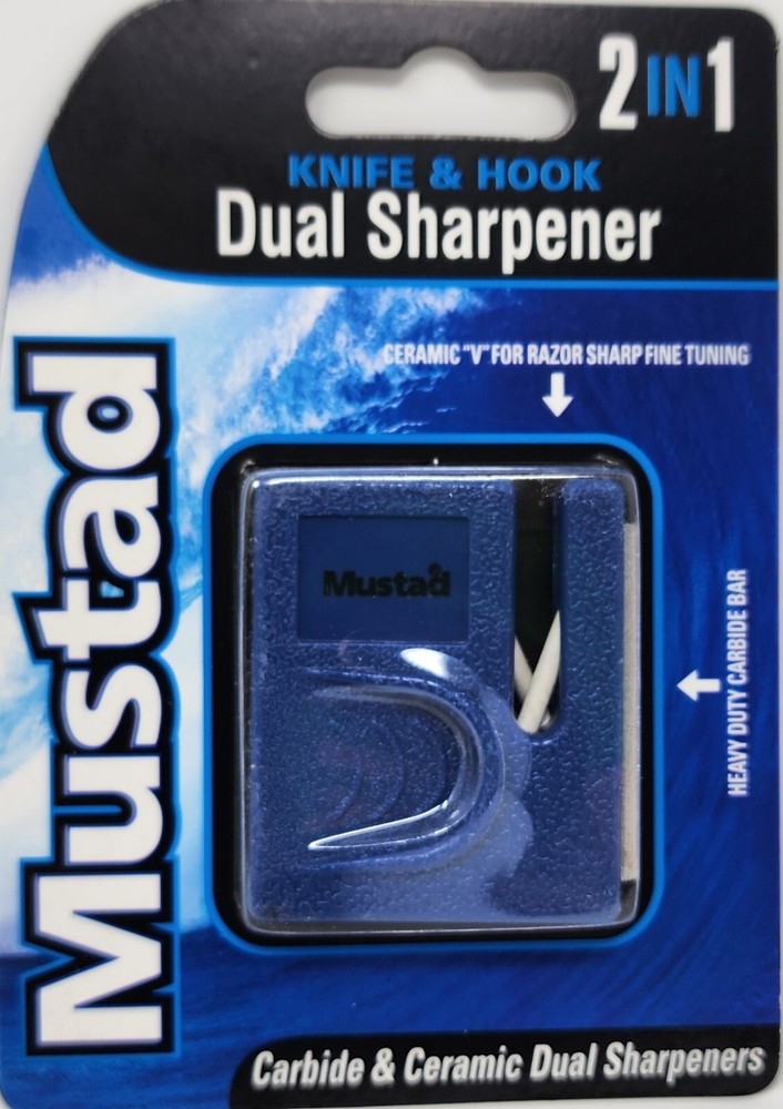 Mustad Knife & Hook Dual Sharpener