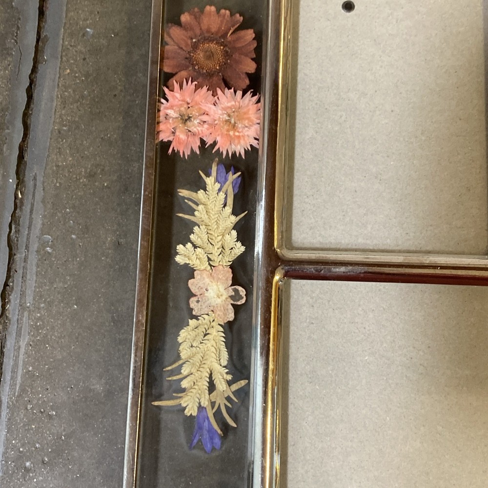Pressed Flowers Glass Multi Size Picture Frame