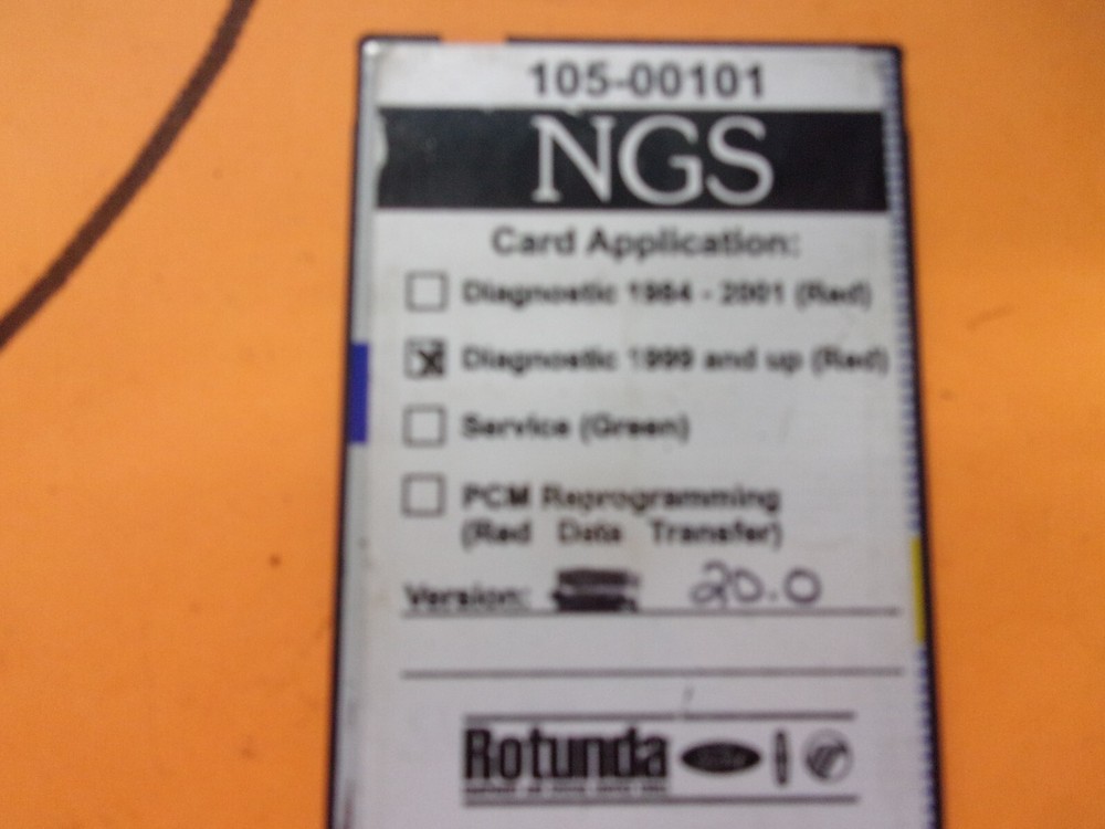 NGS Card-105-00101