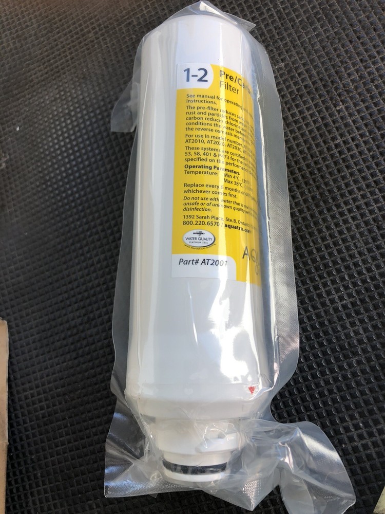 pre/carbon filter #2001