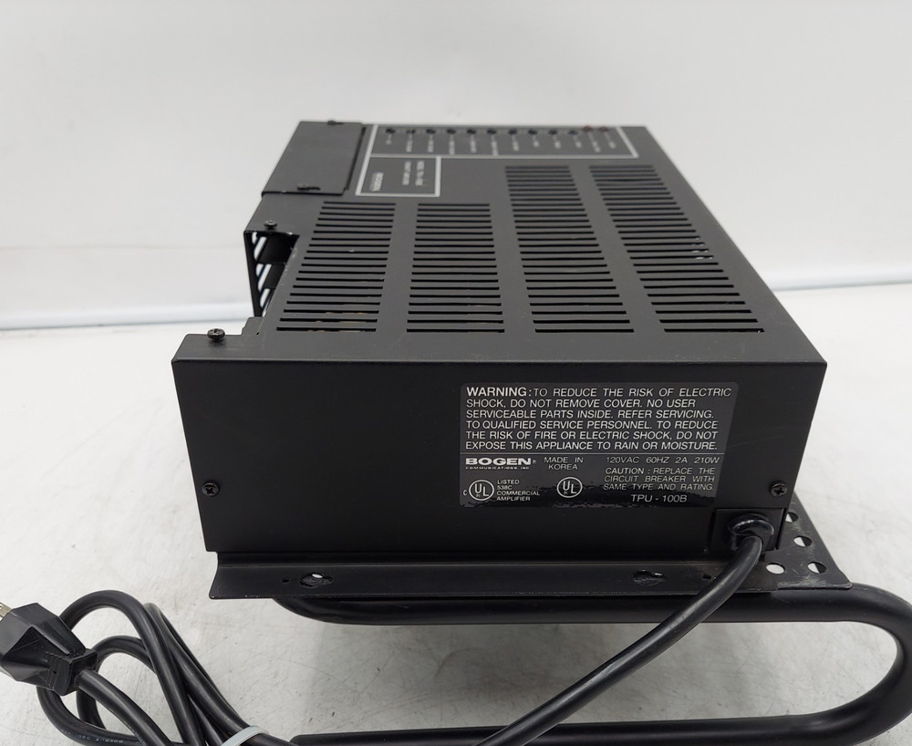 Bogen TPU-100B Telephone Paging Amplifier