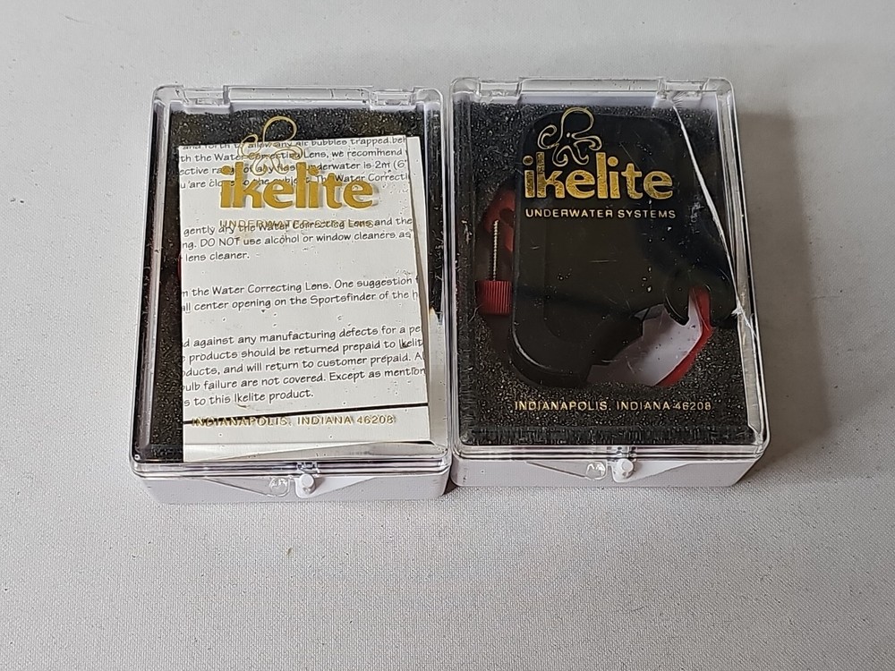 Ikelite Underwater Systems Water Correcting Lens Plus Extras