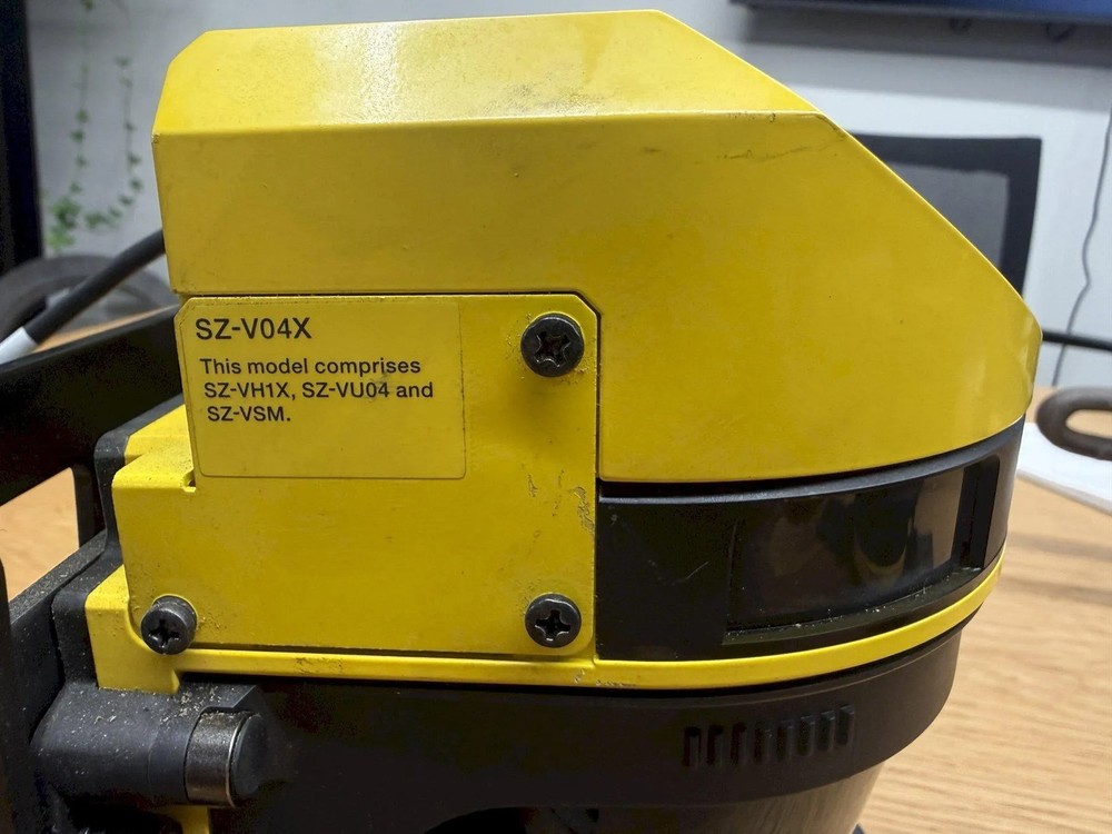 2024 KEYENCE MODEL SZV04X SAFETY LASER SCANNER, MULTI-FUNCTION TYPE, WITH CAMERA