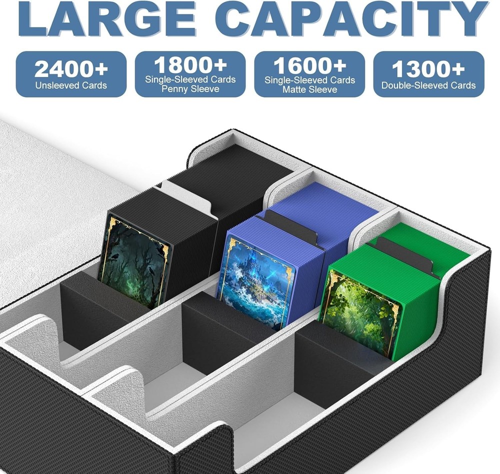Protective Commander Deck Box for Sport Cards