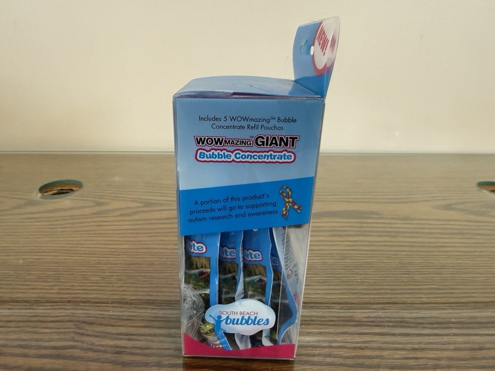 WOWmazing Giant Bubble Concentrate Solution Individual Packs