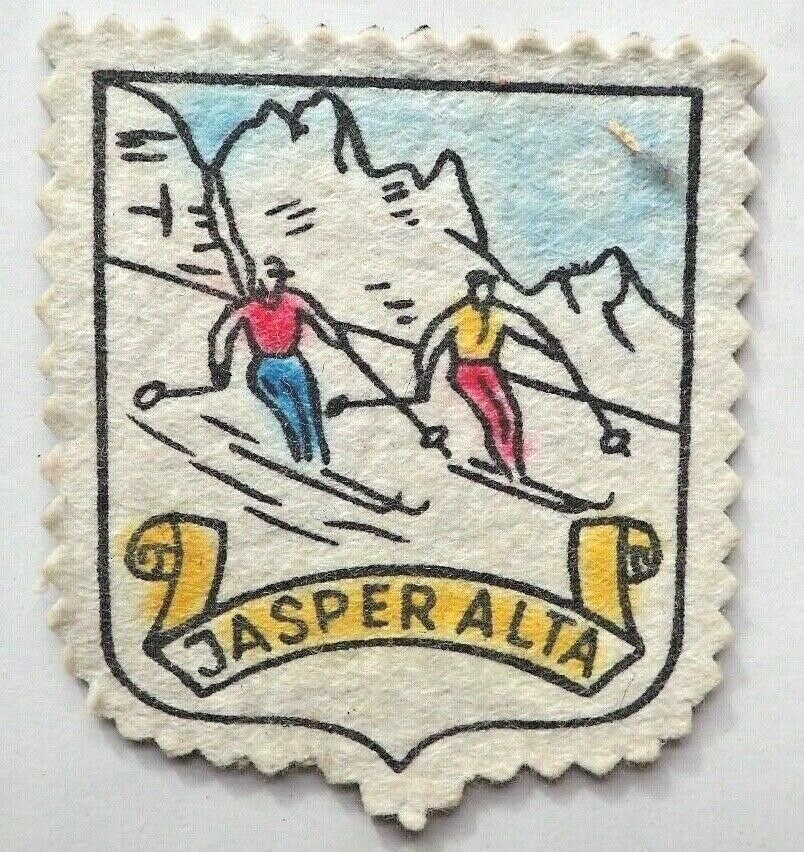 RARE Ski Patch - Jasper Alta Canada