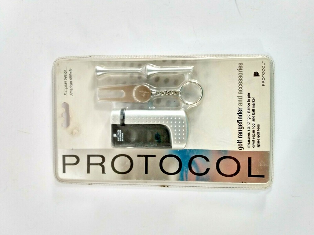 PROTOCOL Golf Rangefinder & Accessories New in Package