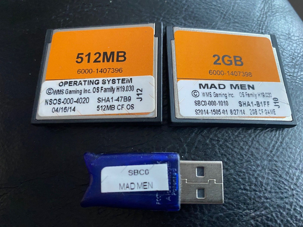 WMS  MAD MEN SOFTWARE AND  DONGLE BB3