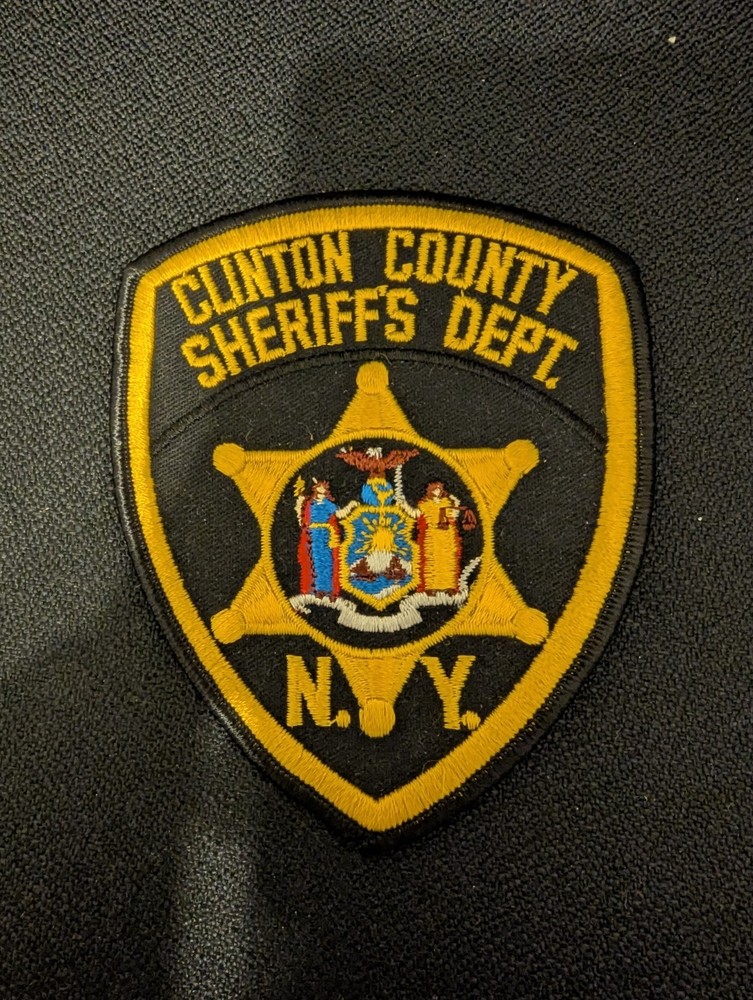 Vintage Clinton County, NY Sheriff's Dept. Shoulder Patch