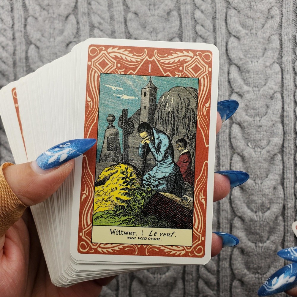 Sibila Gitana, 32 Card Oracle Deck With Box, No Guidebook - USED