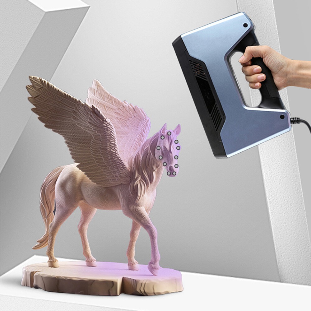 5 Sheets 3D Scanner Marking Point Scanning Reference Marker Film Marking Points