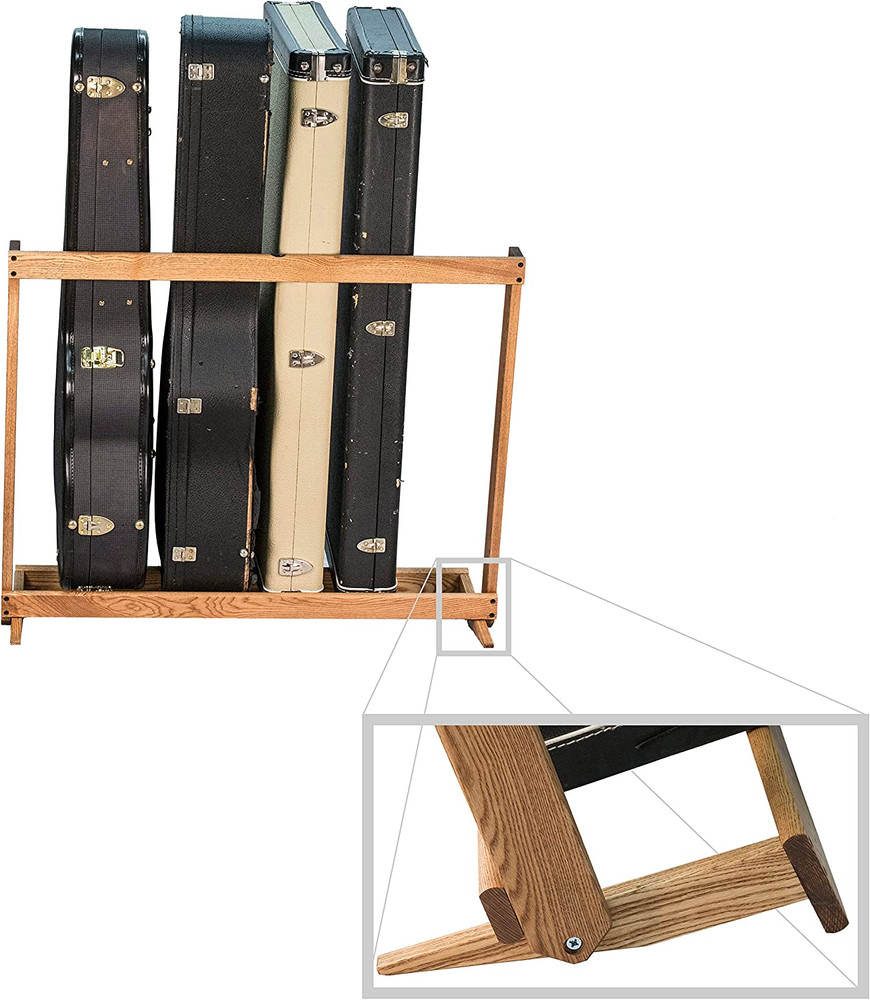 String Swing CC29 Folding Hardwood Guitar Case Rack