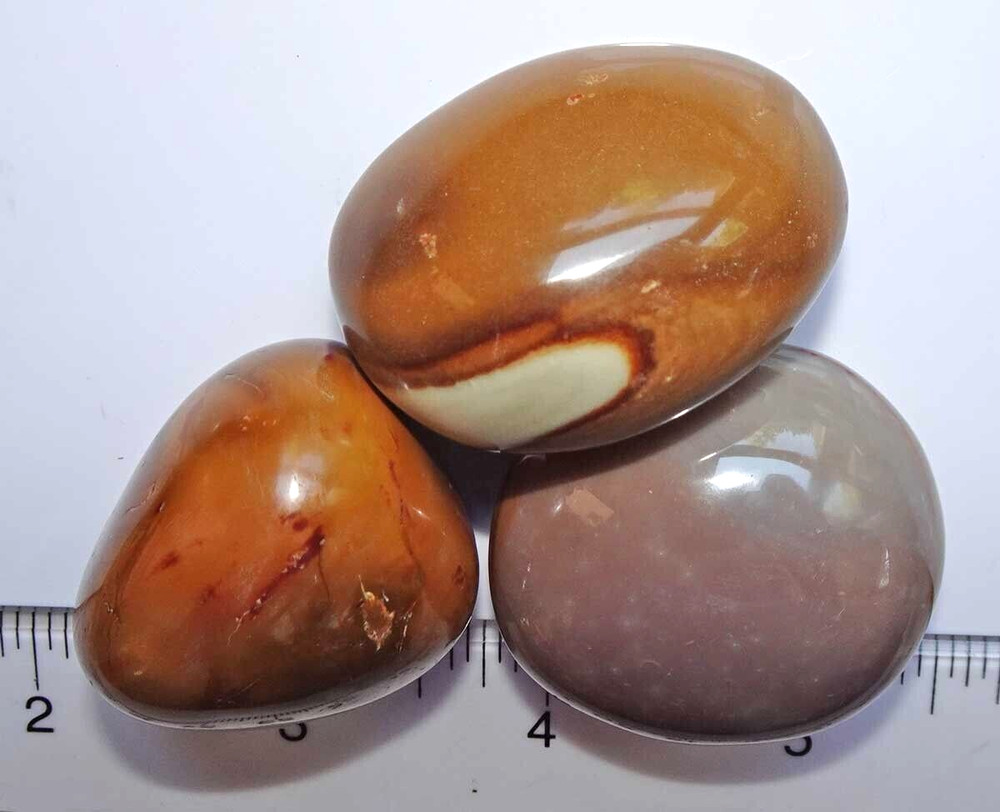 Polychrome Jasper Polished Pebbles - Madagascar sc749a
