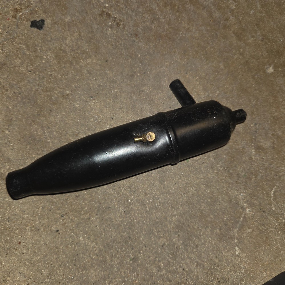 Exhaust Tuned Pipe black
