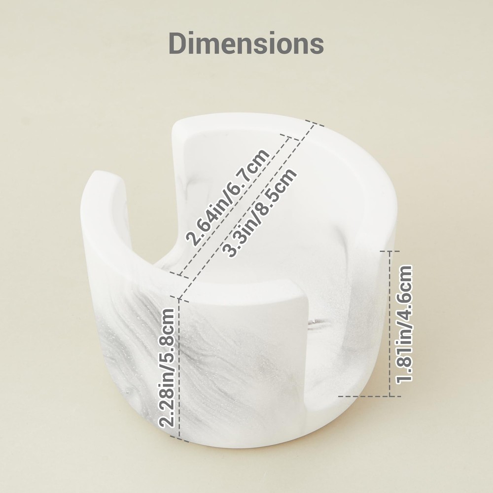 Diatomite Sponge Holder for Kitchen Sink Counter, Quick Drying, Fast Water Ab...