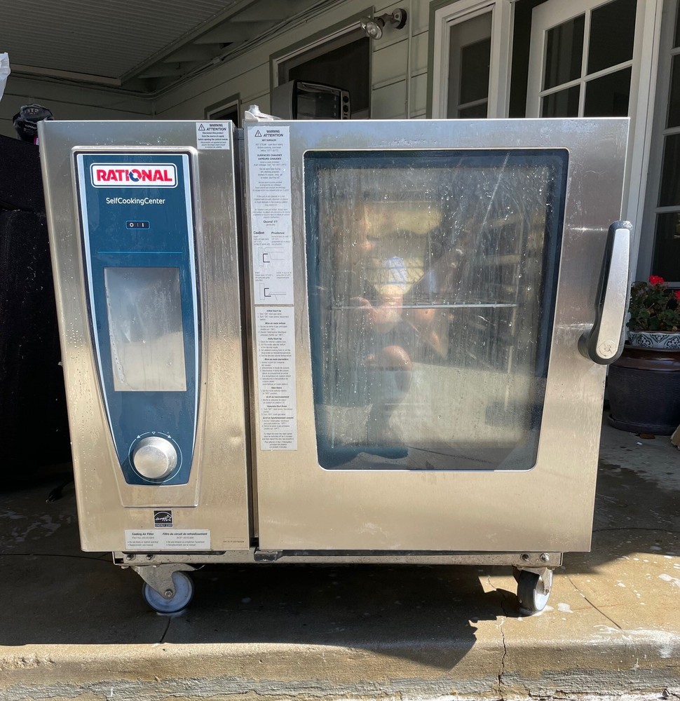 Rational Self Cooking Center Oven Model SCC WE 61G (Double Stack w/casters)