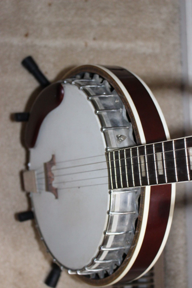 1970 Vintage Closed Back Eagle Resonate 5 Strings Banjo