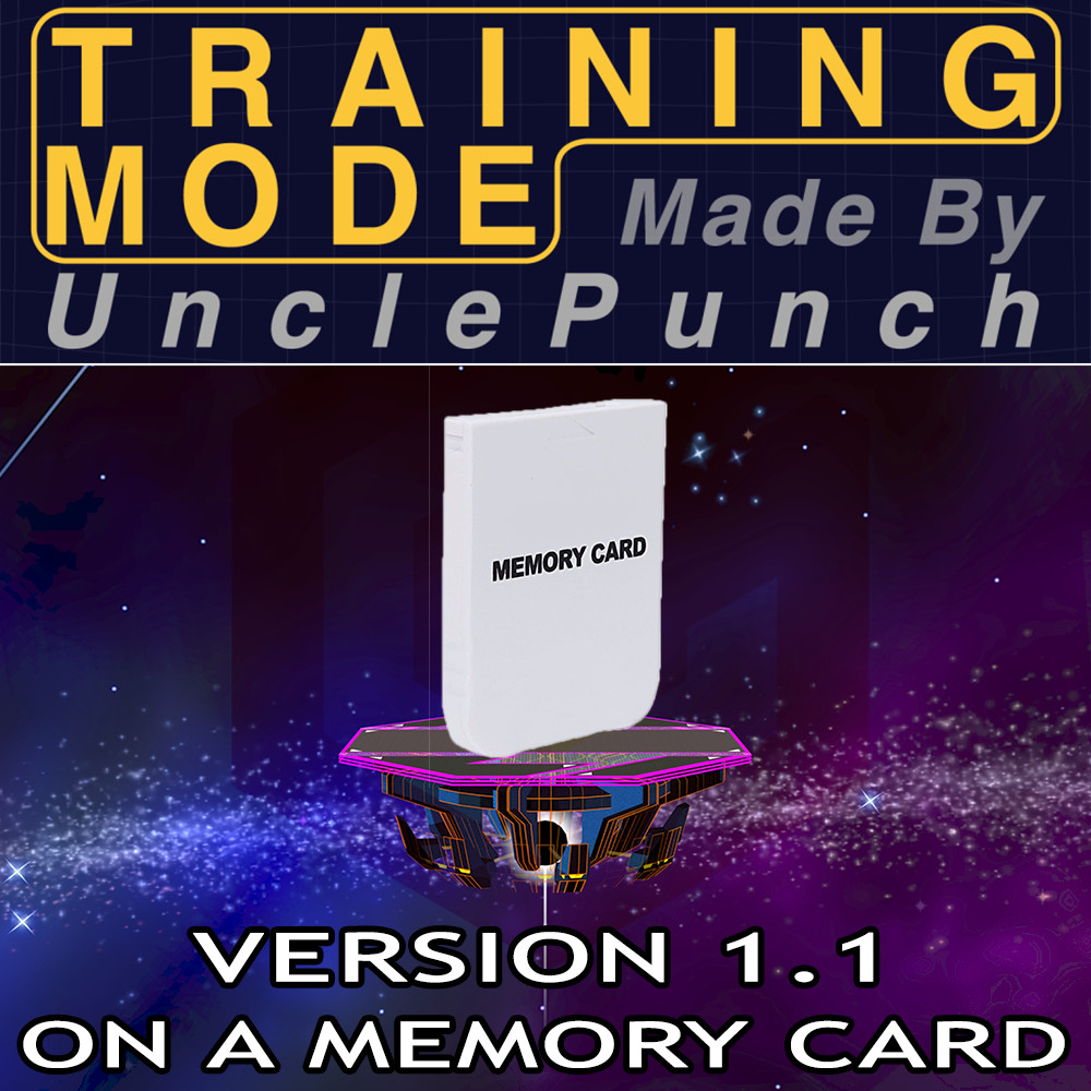Super Smash Bros Melee UnclePunch Training Mode Memory Card v1.1