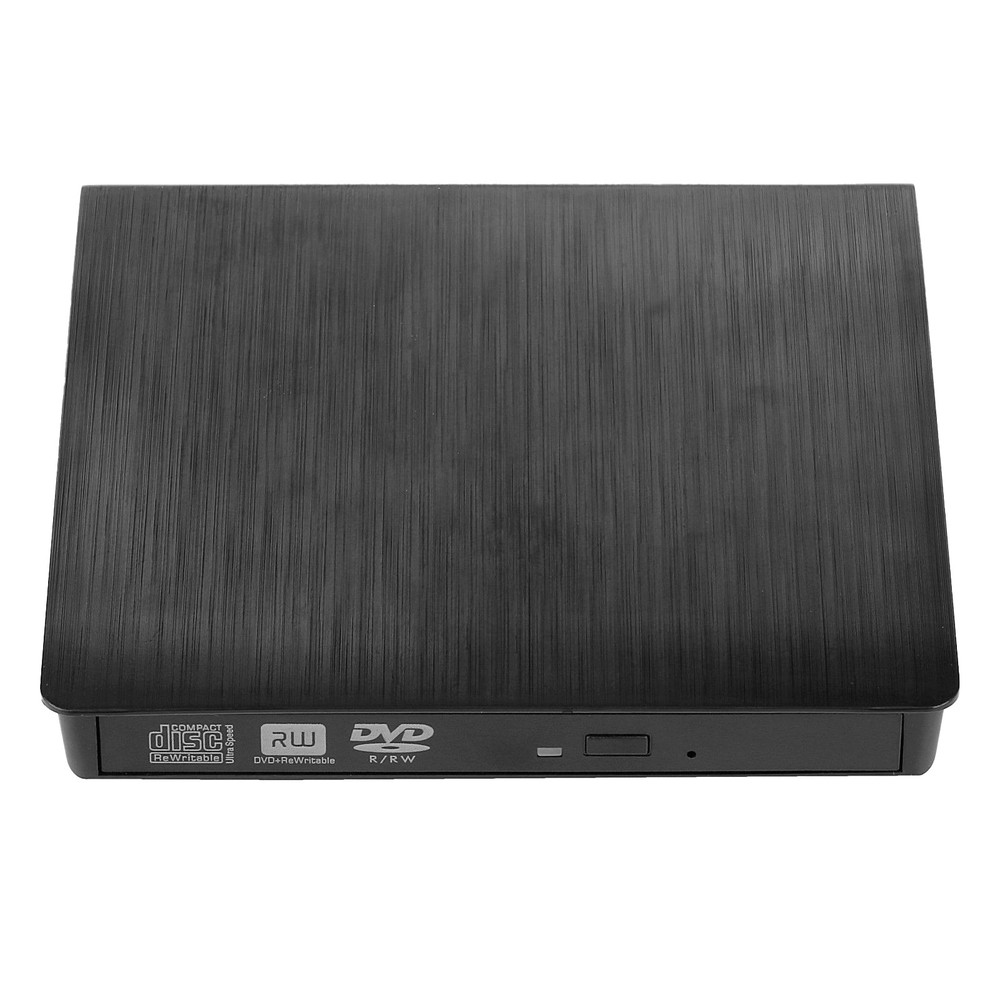 Slim External CD DVD Drive USB 3.0 Disc Player Burner Writer For Mac Laptop PC.