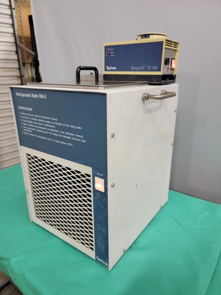 Techne Circulating Chiller Refrigerated Bath RB-5 w/ Controller Tempette TE-8A