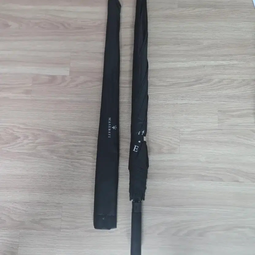 Maserati Black Umbrella with Logo