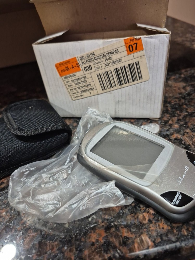 Sherrill All Points Digital Compass with Alarm Clock, Date, Time, Temp, Level