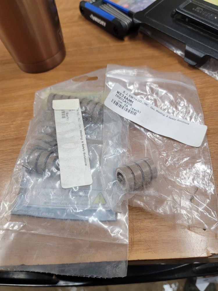 Tweco WS34A Weldskill Insulator 13401125 6 pack. WW7