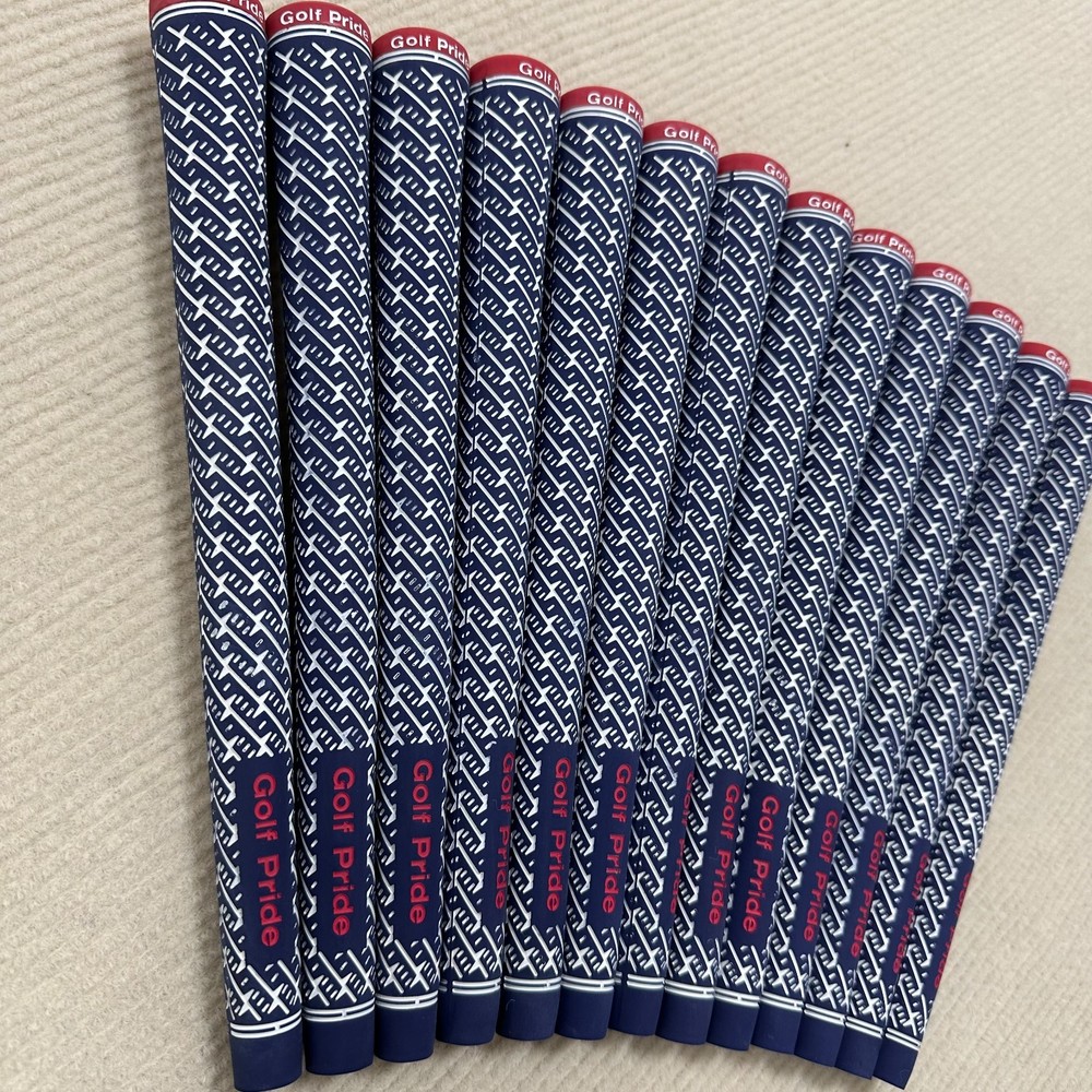 13-Piece Set Golf Pride Z-Grip Red Lightning Pattern Golf Grip Medium From US