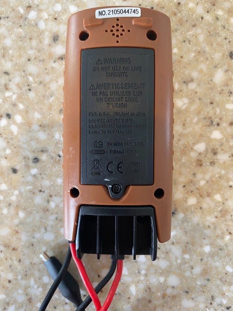 Southwire Tester; Continuity Pro 40040s