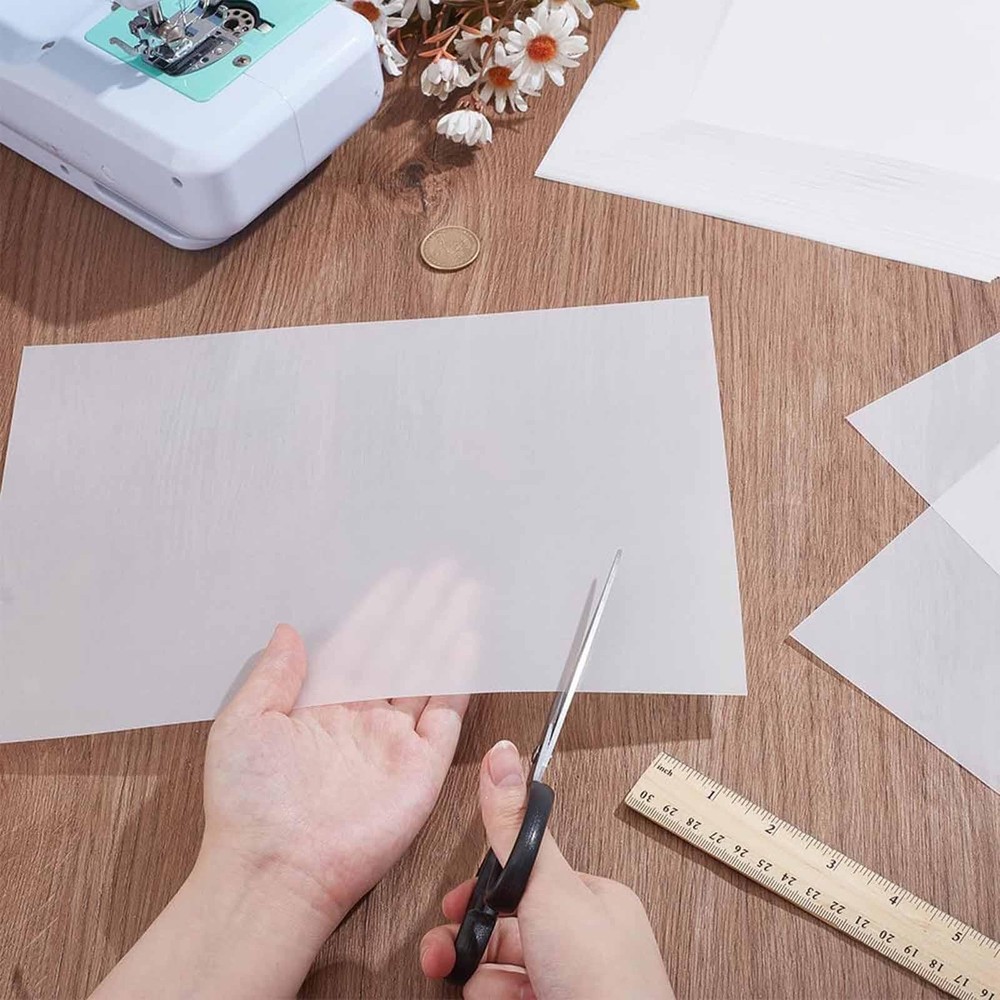 100Pcs Freezer Paper Sheets Versatile Practical Foundation Piecing Papers