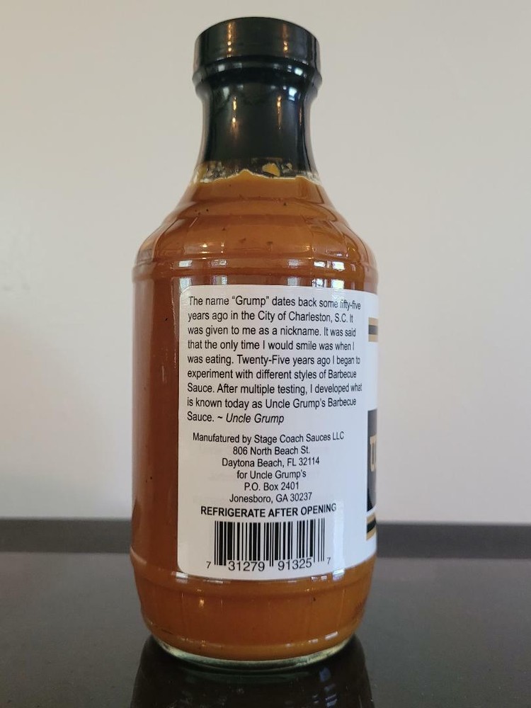 Unclegrump Barbecue Sauce