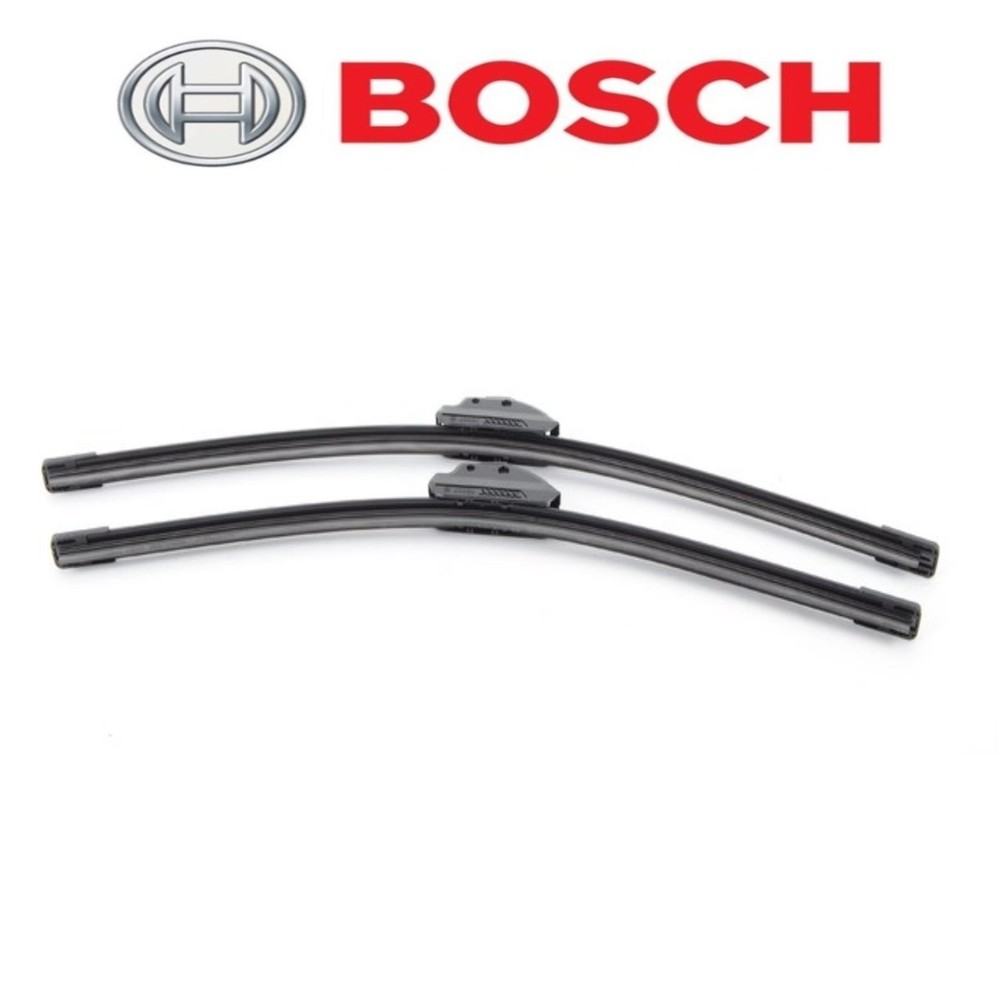 2 Bosch Clear Advantage Wiper Blades 2012-2016 Tesla S Left Right Set