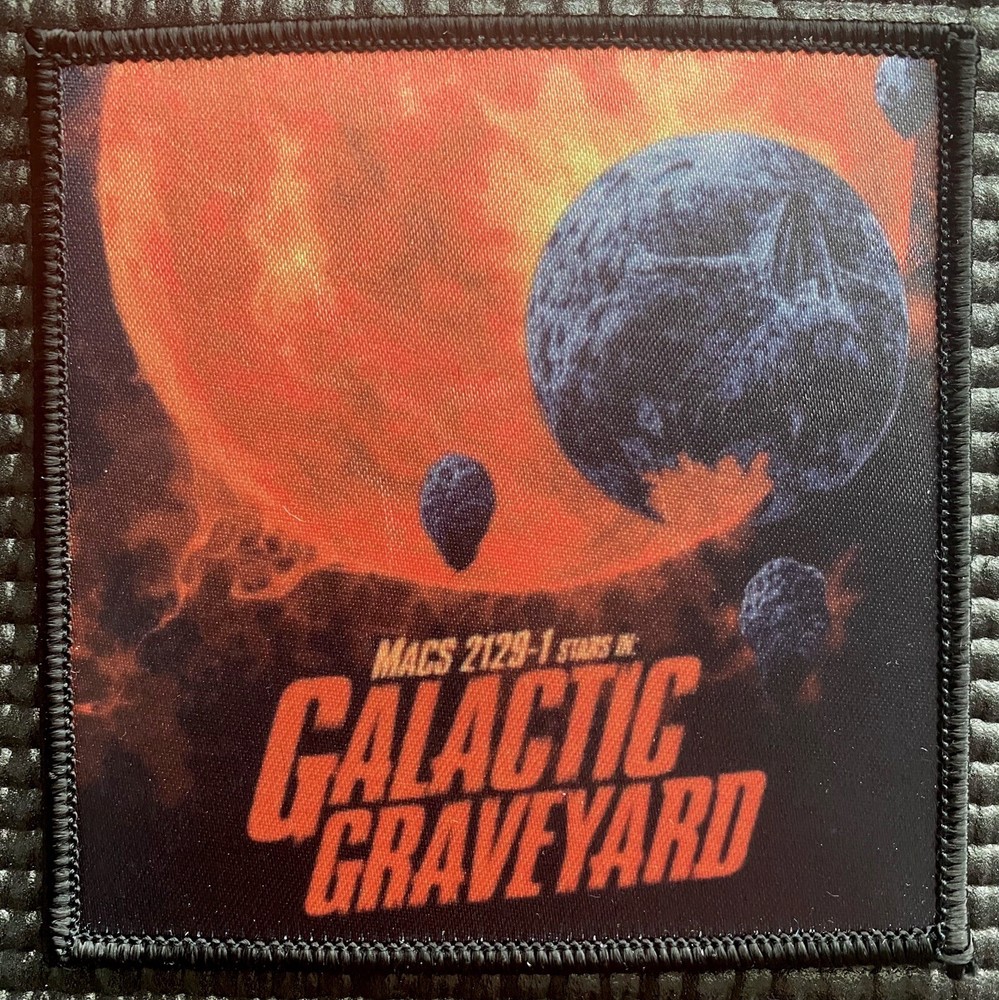 NASA JPL “GALACTIC GRAVEYARD” EXOPLANET EXPLORATION SPACE PATCH- 3.5”