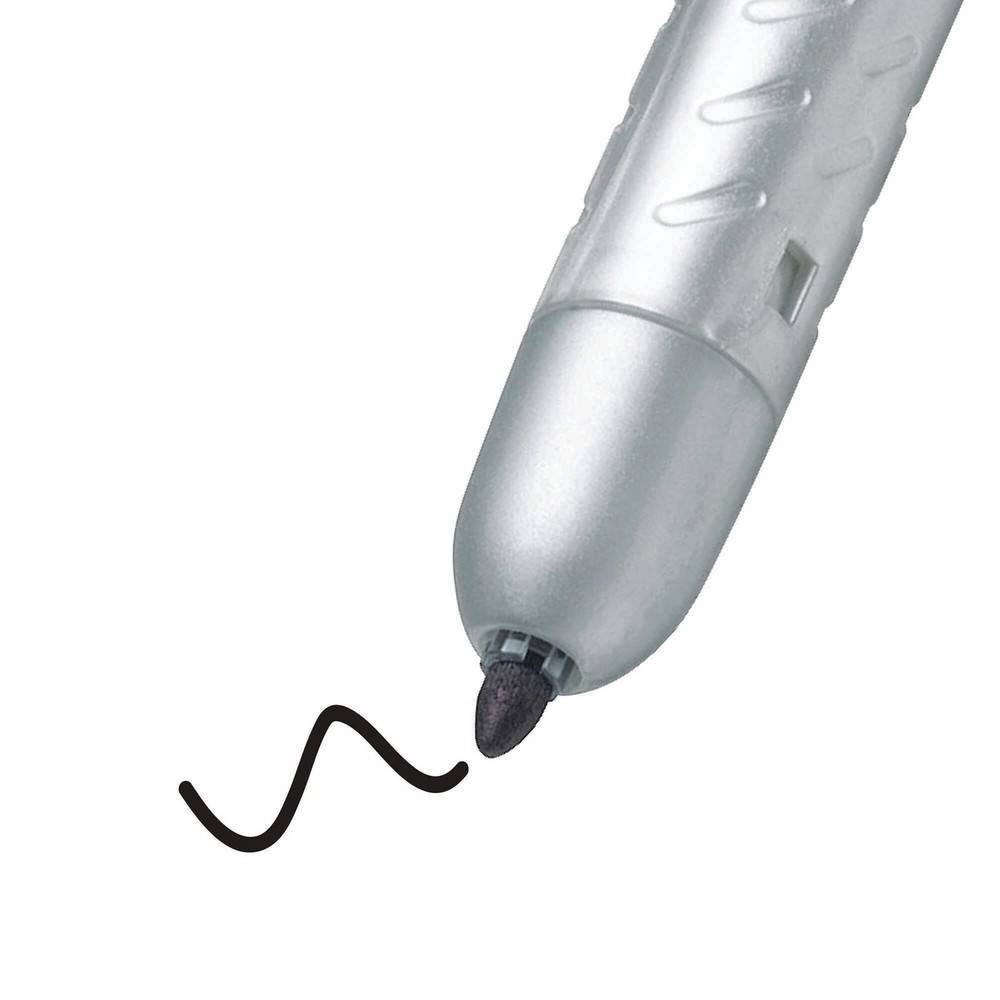 BIC Intensity Retractable Permanent Markers, Black, 12-Count Pack