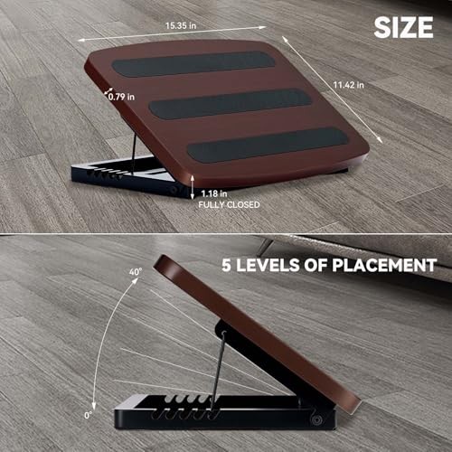 Adjustable Foot Rest for Under Desk at Work,Ergonomic Foot Stool Under Desk