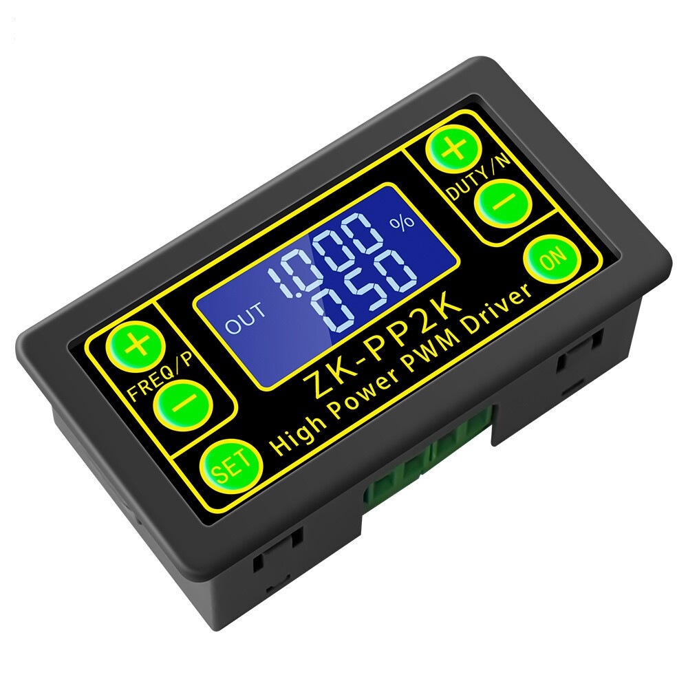 2PC ZK-PP2K PWM Dimming Speed Controller PWM Generator Driver Cycle Delay Module